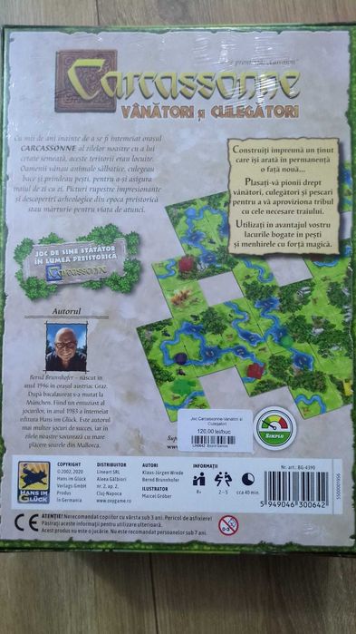Joc Carcassonne - Vanatori si culegatori Sigilat