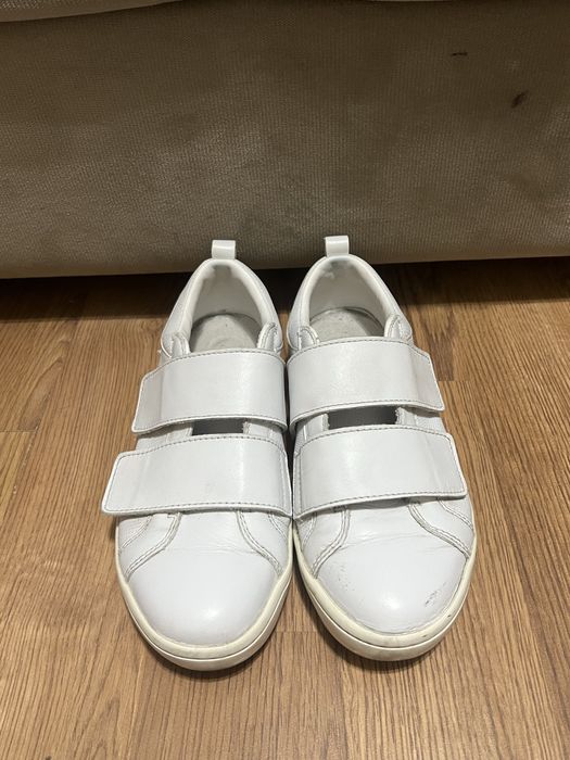 Кроссовки кожаные Lacoste