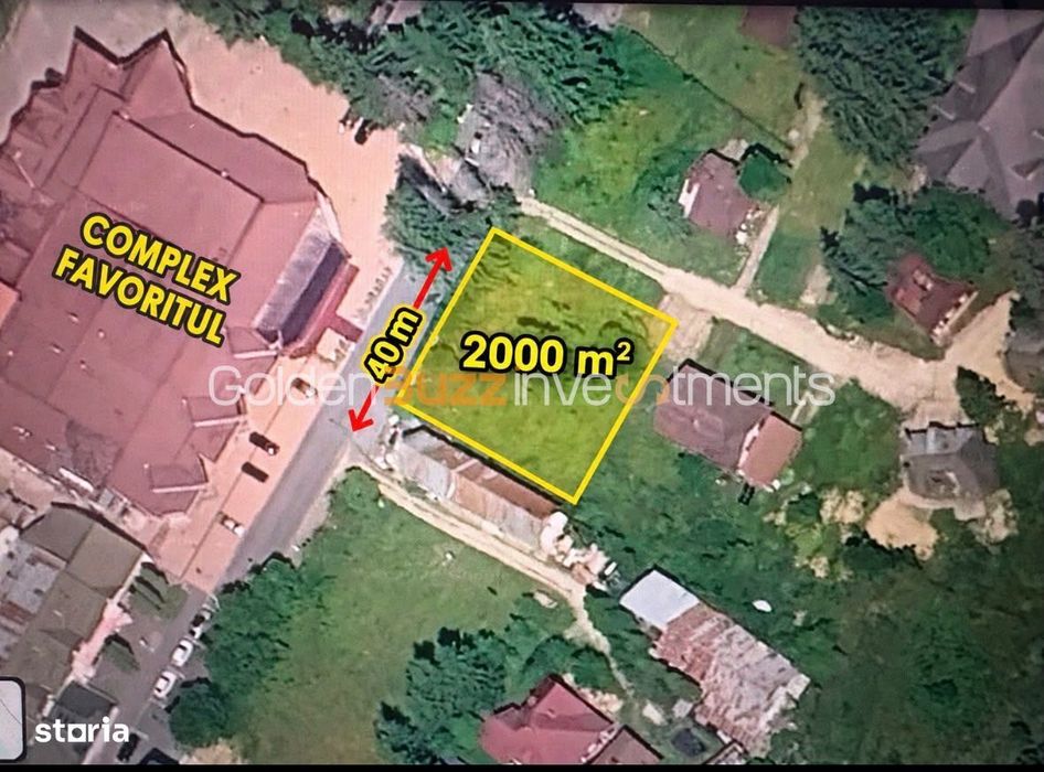 Teren cu autorizație de construire pentru hotel boutique Poiana Brașov
