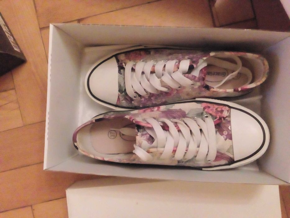 НОВИ обувки ток/сандали/кецове/кожа №37-38 -10% доп.отстъпка