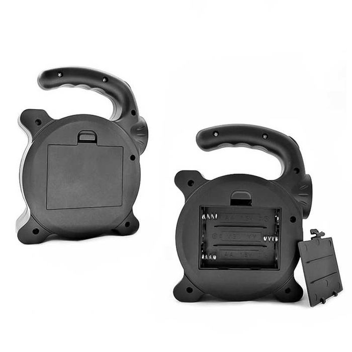 Мощен фенер с LED осветление с батерии, ръчна лампа водоустойчива