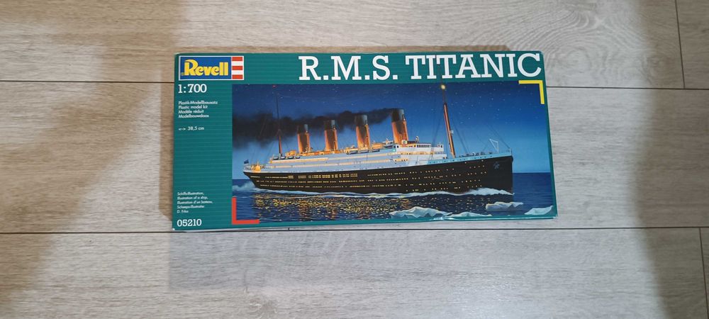 Сглобяем макет на Титаник (R.M.S TITANIC