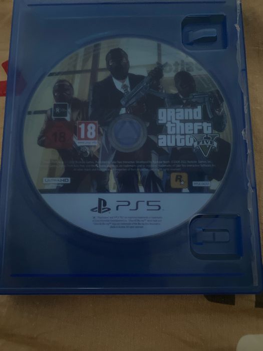 Диск GTA 5 (GTA V) для PS5. Оригинал, в идеале