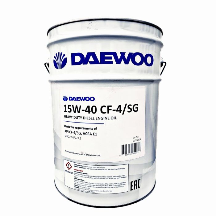 Daewoo 15w-40 CF-4/SG dizel motor moyi