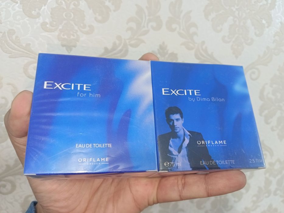 Срочно продам новый оригинал мужской духи EXCITE Dima Bilan For him