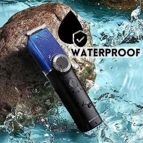 Нов BarberBoss Мъжки Тример 6 в 1 Брада, Коса, Нос, Тяло, LED, USB-C