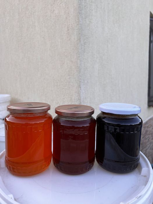 Miere mana,salcam, tei,zmeura,poliflora, rapita