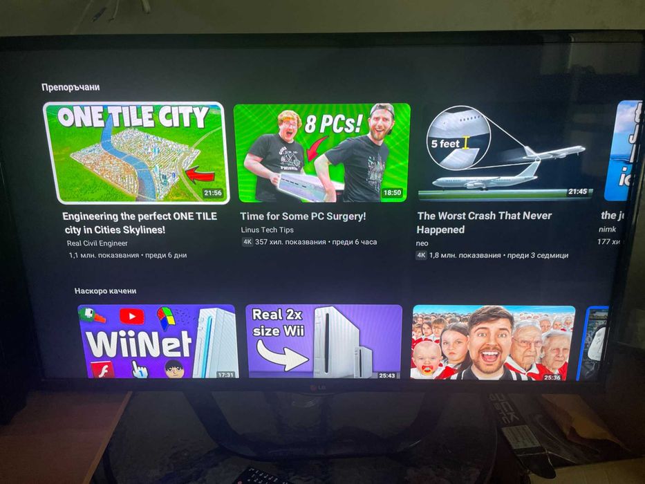 Смарт телевизор LED Smart tv LG 42LN5758  42"