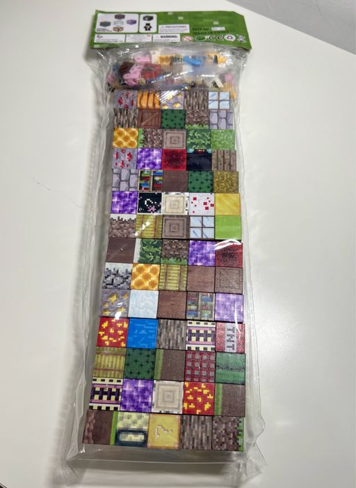 Cuburi Magnetice Minecraft (140 bucati + figurine)