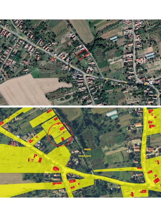 Teren intravilan in Sisterea, comuna Cetariu