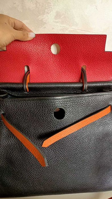 Кожанная сумка, под Hermes