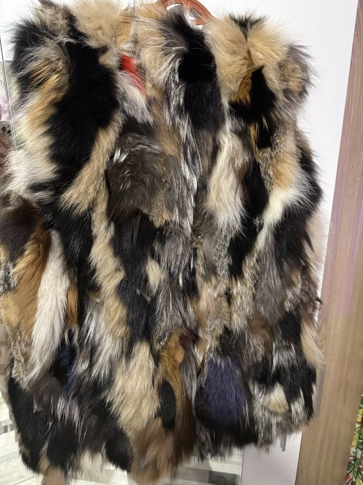 Дамски елек от естествен косъм