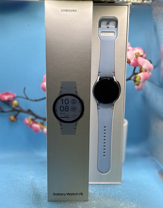 НОВ!!! Samsung Galaxy Watch FE, 40mm, Silver, Bluetooth