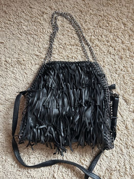 Кожена дамска чанто