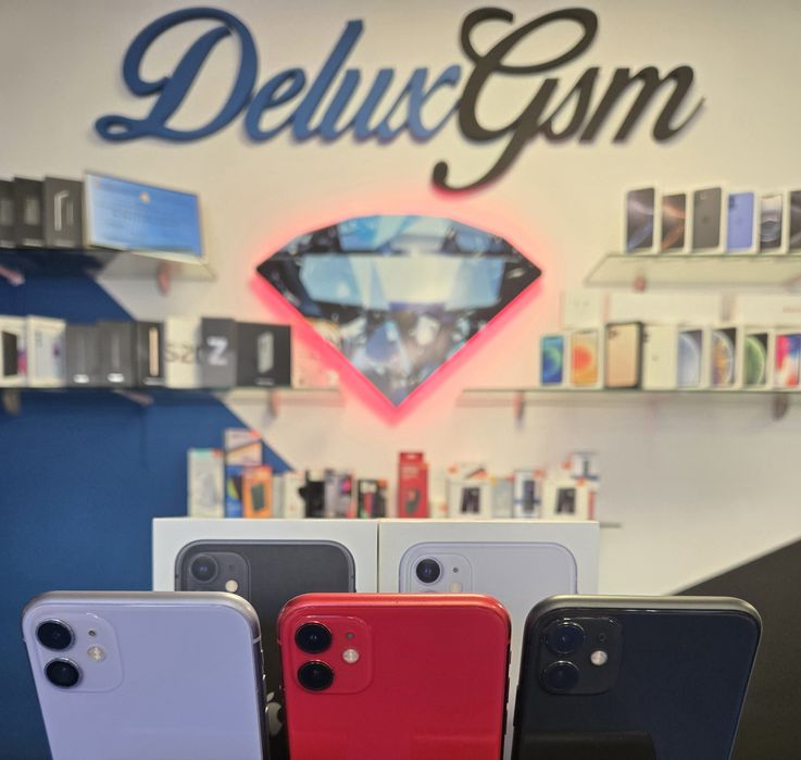 Iphone 11 / Purple/Black/Red / DeluxGSM