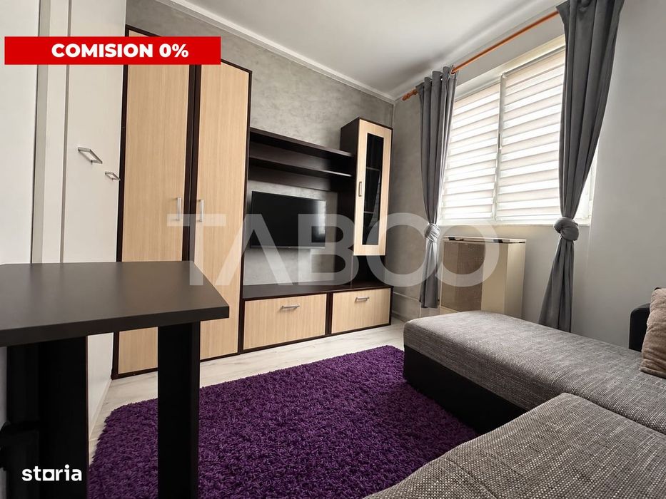 Garsoniera de vanzare mobilata utilata zona Tiglari comision 0%