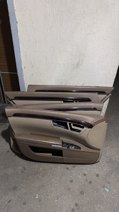 Дверные обшивки карты w221 long