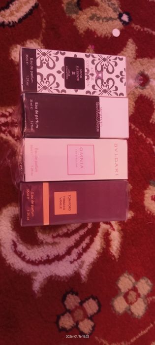 Туалетная вода, духи