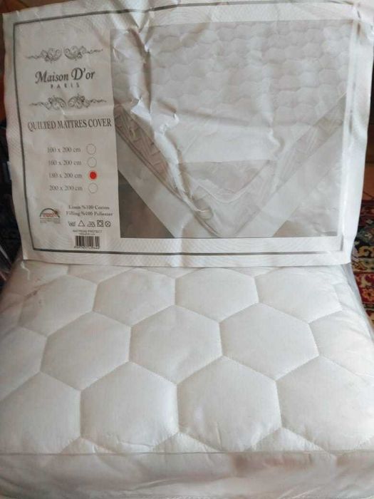 Набор наволочек, наматрасники разные, Турция, новые