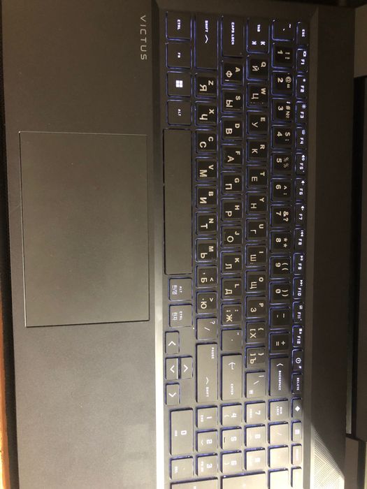 Hp Victus 15 клавиатура с подсветкой