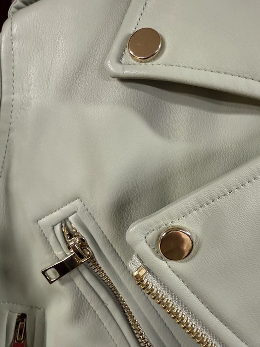 Дамско яке еко кожа ново