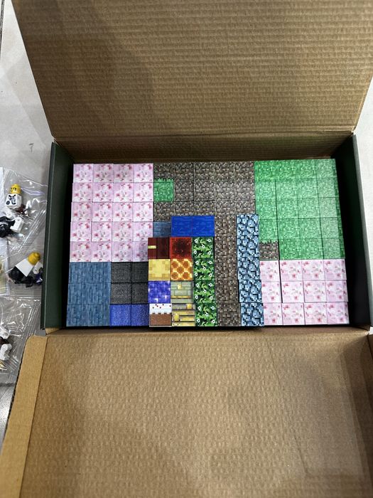 Магнитни кубчета/Magnetik block minecraft