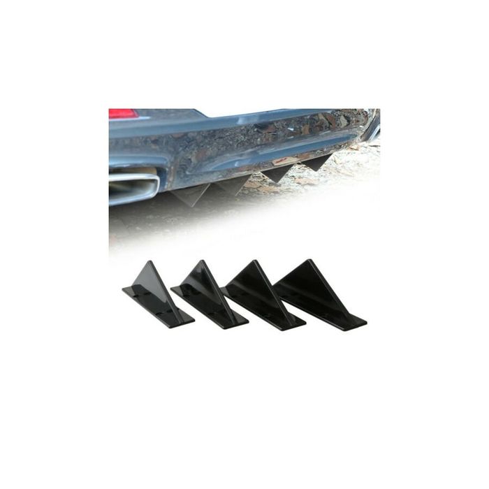 Set ornament splitter pentru bara spate Culoare Negru ERK