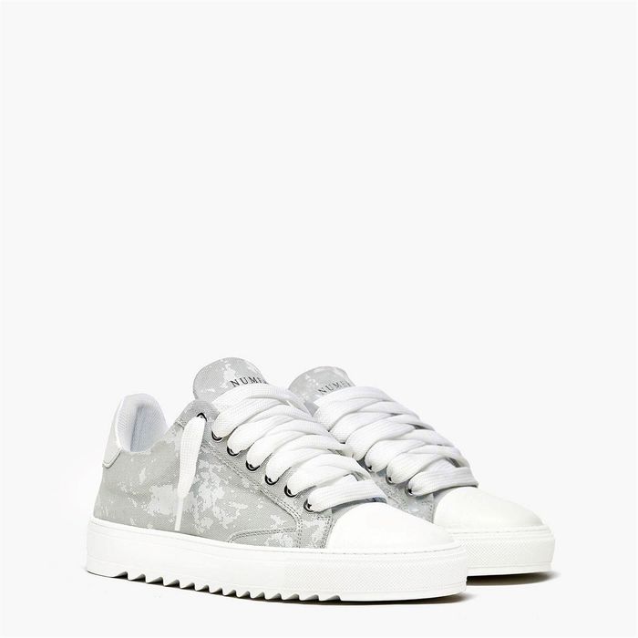 Кеды Numeris с широкими шнурками / Кроссовки мужские женские