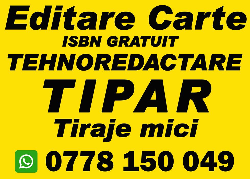 Servicii de Editare si Tehnoredactare Carte | Culegere Text Corectura | ISBN Gratuit | Tipar Tiraj Mic