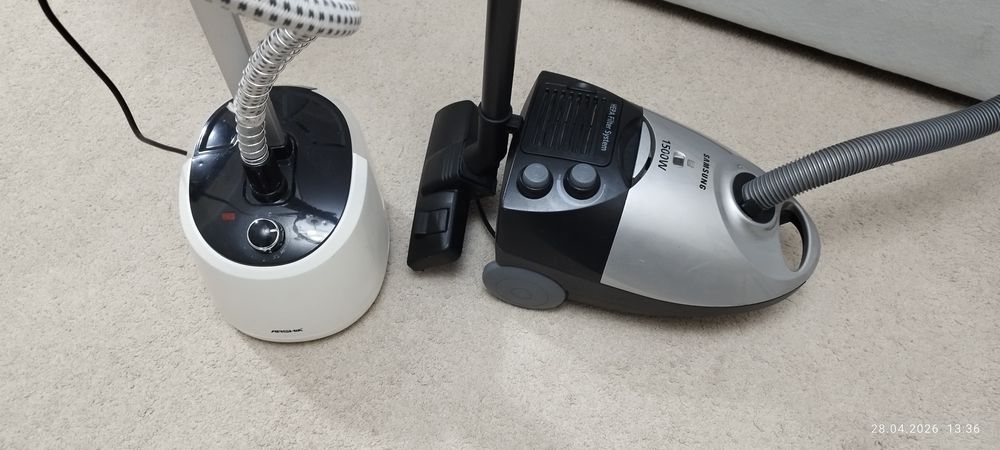 Продаю пылесос и отпариватель вместе