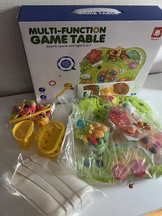 Занимателна музикална масичка - риболов, въдица, чукче,