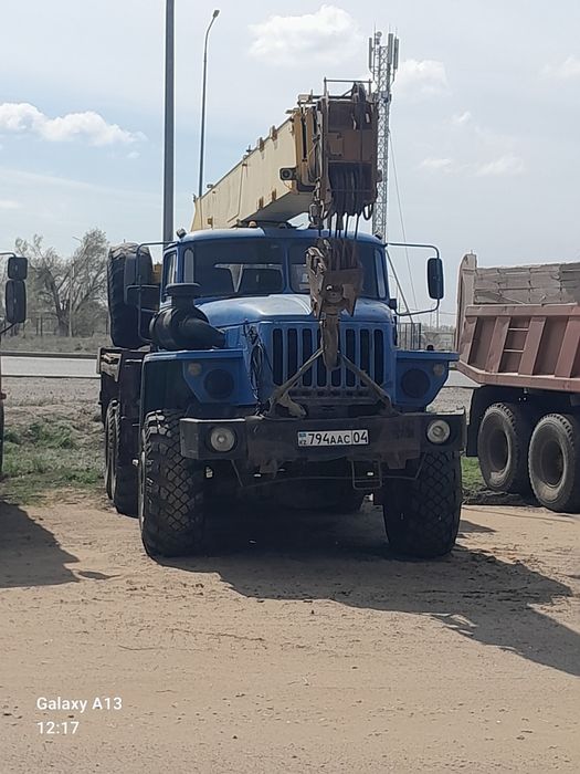 Услуга автокран кран урал вездеход