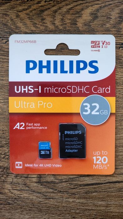 Philip Card  Memorie 32 GB Nou