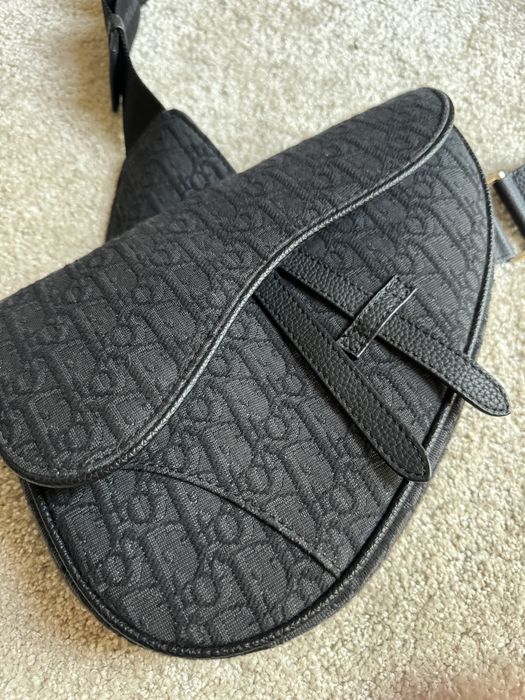 Dior Saddle Bag Oblique Jacquard