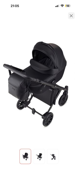 Продаю прочную коляску люксового бренда Anex e/type 2в1