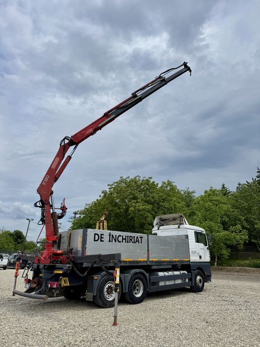 MAN TGA 26.360 camion cu macara 15m 2003
