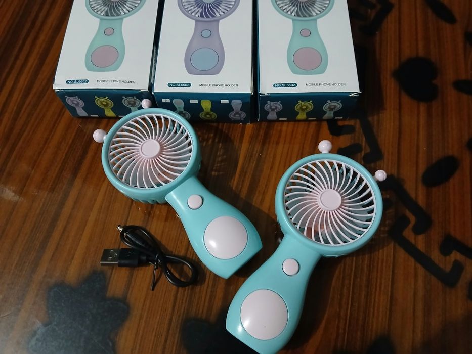 Mini qo‘l ventilyatori (USB orqali quvvatlanadi) – ixcham va qulay