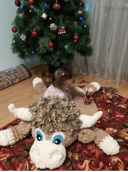Коврик ручной работы