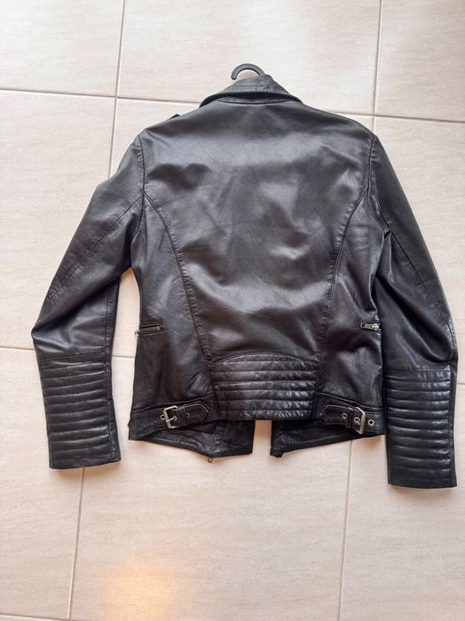 Naf Naf Дамско кожено яке, Естествена кожа