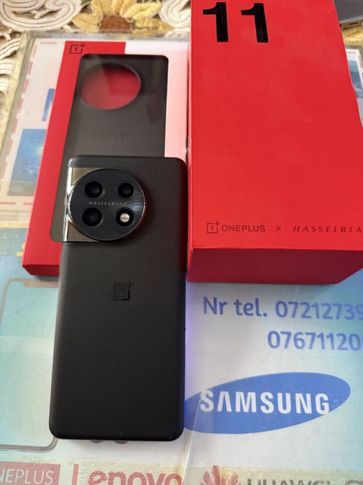 One Plus 11 - 128 GB / Black / Full Box / Husa Originala Bonus !