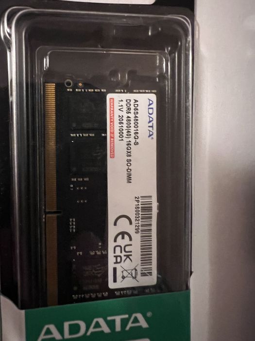 Kit memorie ram 32 Gb (2x16Gb) DDR5 4800 Mhz SODIMM Sigilate