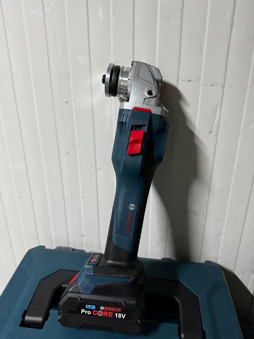Set 2/1 Bosch Polizor Unghiular, Pistol impact ,2 Acumulatori 18V și 5 Ah