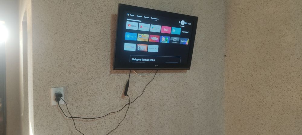 Телевизор и ТВ стик