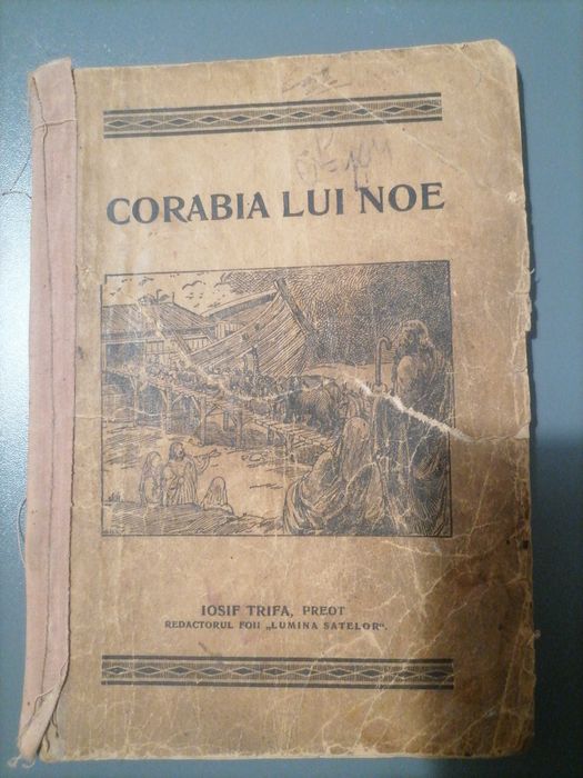Corabia lui Noe carte colectie veche Iosif Trifa 1932