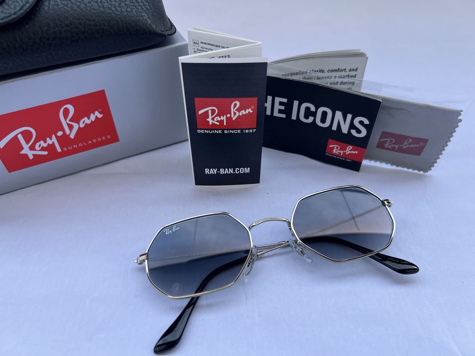 Ochelari de soare Ray Ban 3556N  Octagonal Legend Noi