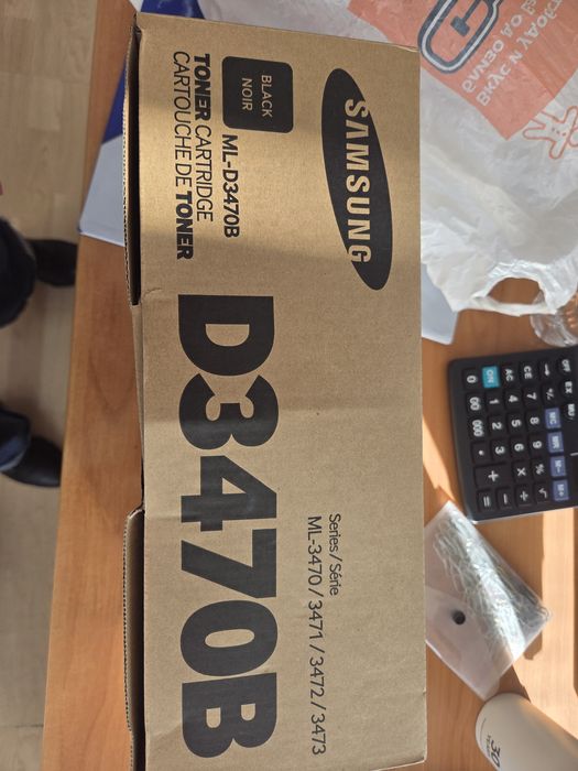 Тонер касета черно