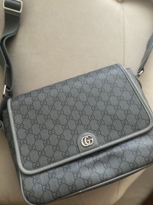 Чанта ествствена кожа гучи gucci