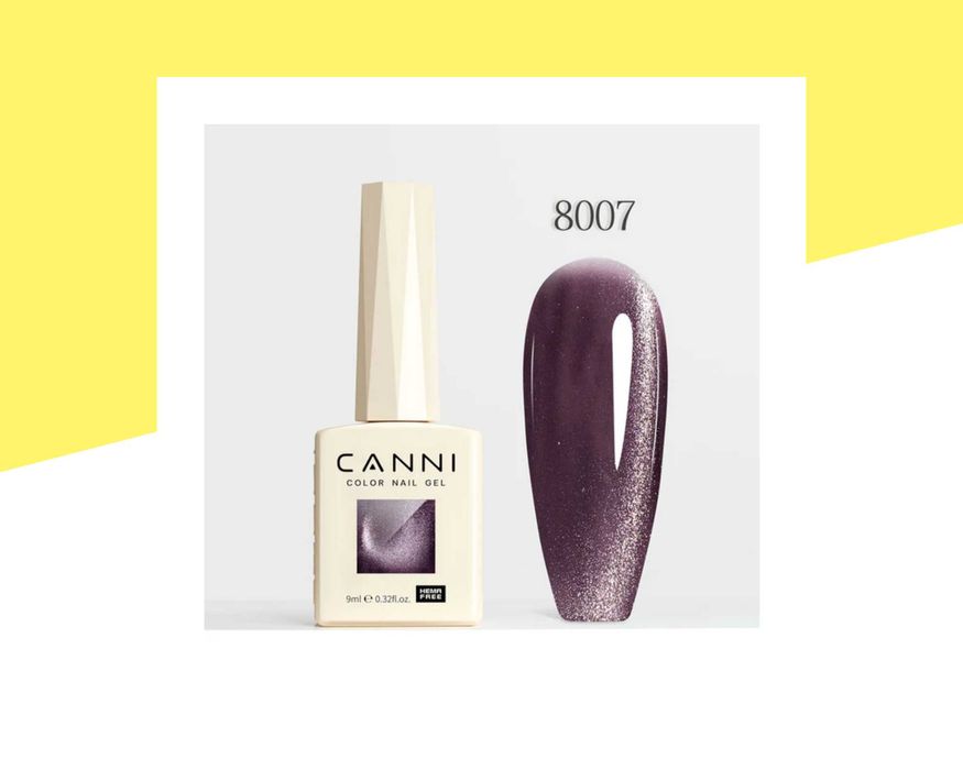 Професионален хипоалергенен гел лак котешко око CANNI - 9 мл.