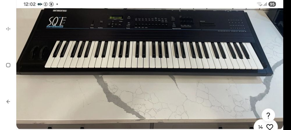 Orgi studiologic sl 880 ensoniq sq 80 roland