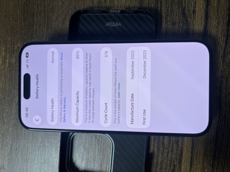 Iphone 15 pro stare foarte buna! 256GB